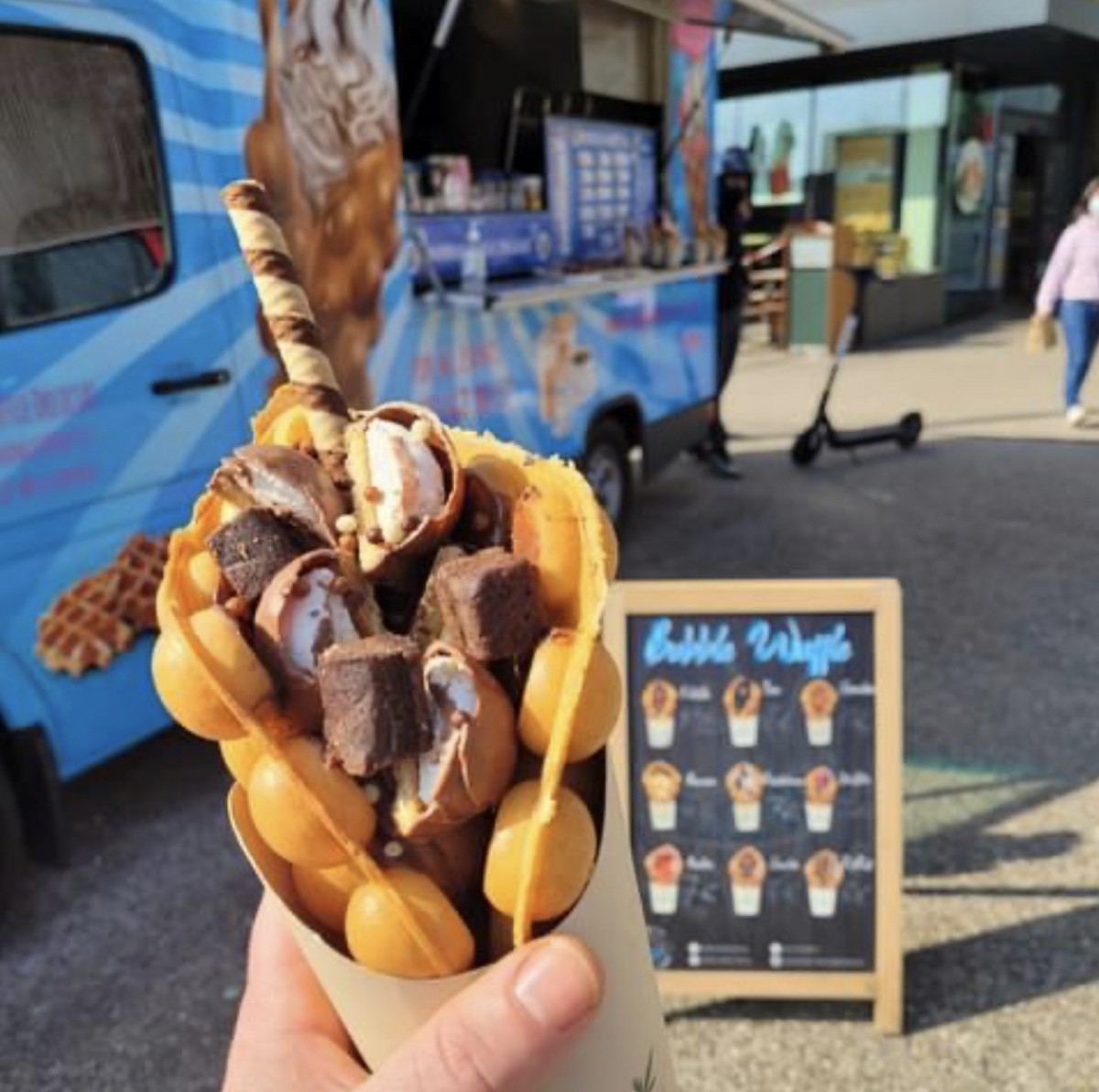 Bubble Waffle Delicias — photo 2