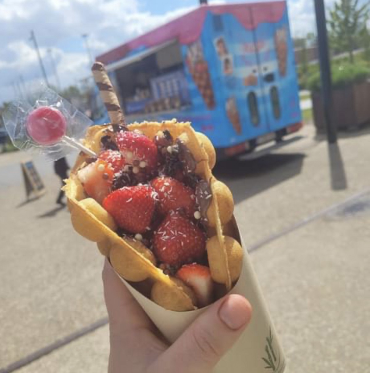Bubble Waffle Delicias — photo 3