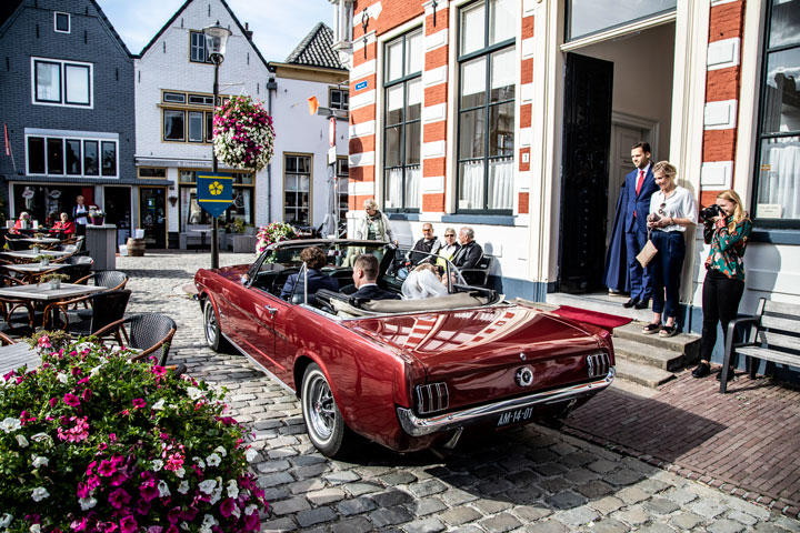 Mustang Trouwauto